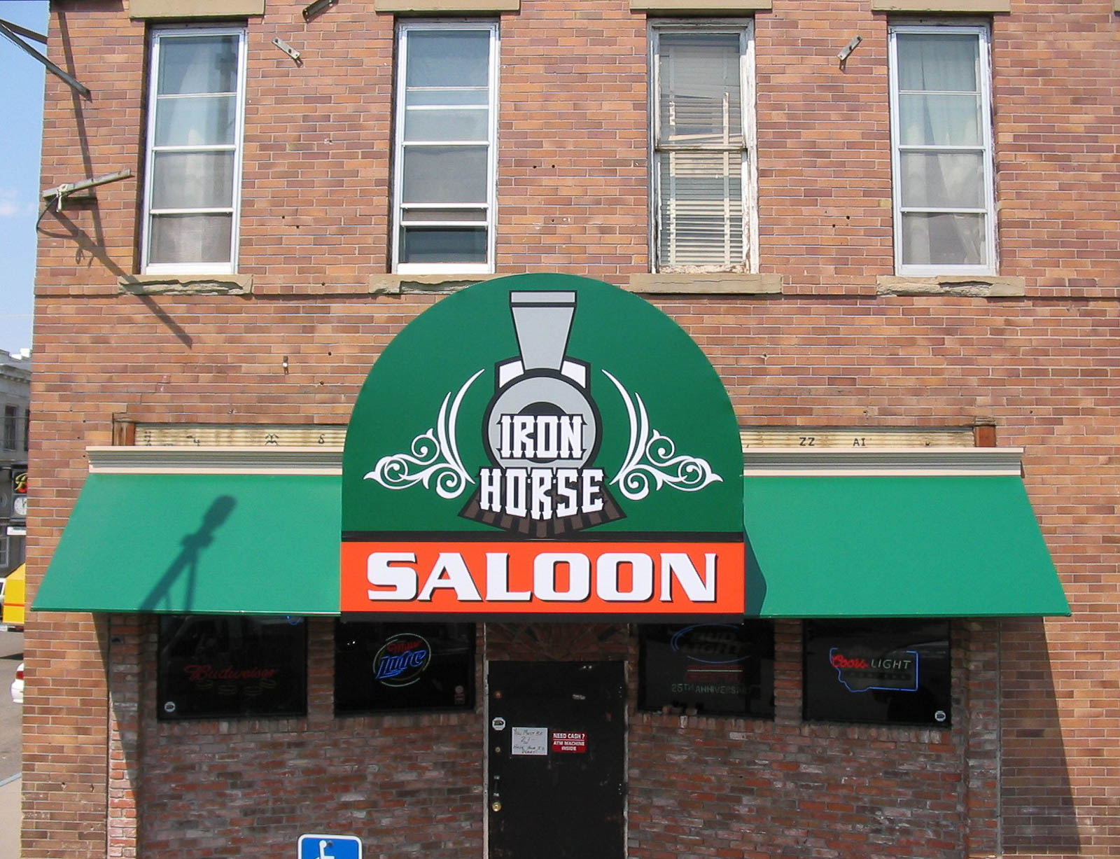 Awning for Iron Horse Saloon